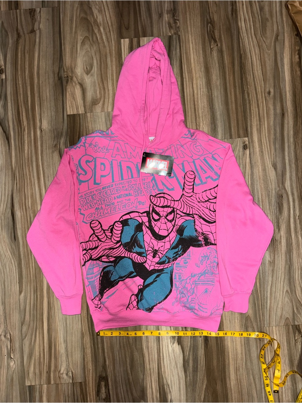 Marvel Pink Spider-Man Graphic Hoodie